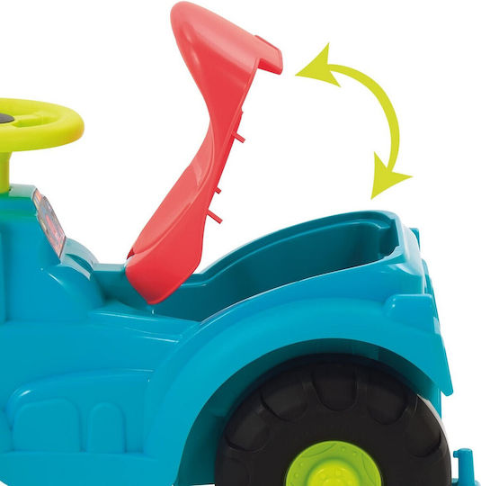 Ecoiffier Tractor 2 în 1 Ride On pentru 12+ luni Albastru