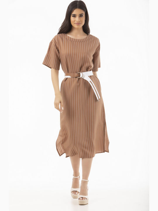 Taba striped dress