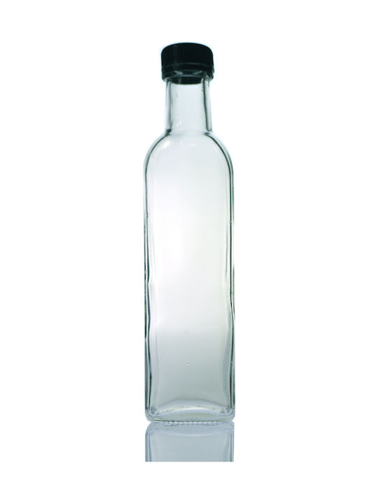 Maraska Flasche Glas mit Schraubverschluss Transparent 500ml