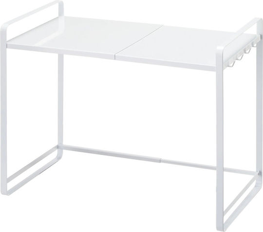 Yamazaki Βάση για Φούρνο Μικροκυμάτων Inox 73x35x35εκ. Λευκή