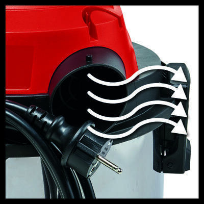 Einhell Tc-vc 1820 Σκούπα Υγρών / Στερεών 1250W με Ανοξείδωτο Κάδο 20lt