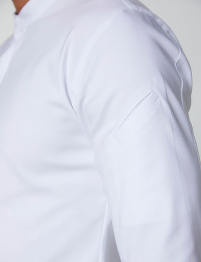 Ayo Coat Chef White with Long Sleeve