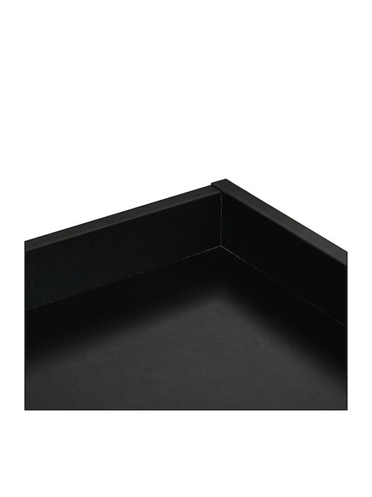Wooden Black Bedside Tables 2 Pieces 40x30x19.5cm