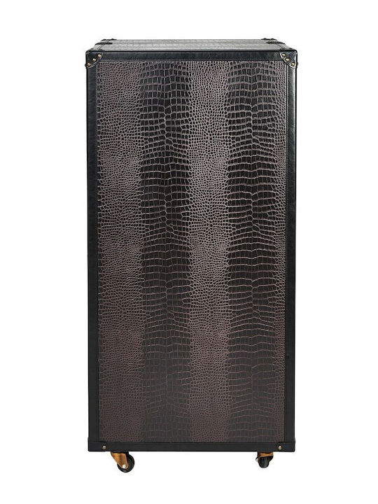 Butlers Hemingway Επιδαπέδια Κάβα Ποτών Ξύλινη Καφέ 59.5x115.5cm