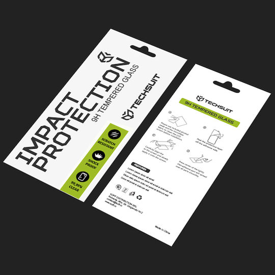 Techsuit 111D Full Glue Full Face Tempered Glass Μαύρο (Xiaomi Poco X3, X3 NFC, X3 Pro)