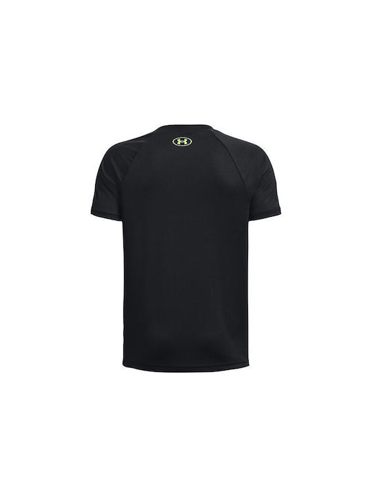 Under Armour Tricou pentru copii Negru