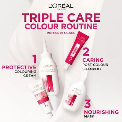 L'Oreal Paris Excellence Creme Triple Care Color Set Vopsea de Păr 7.43 Blond cupru auriu 48ml