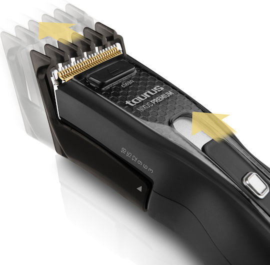 Taurus Nixus Premium Машинка за Подстригване Черна RCR-810