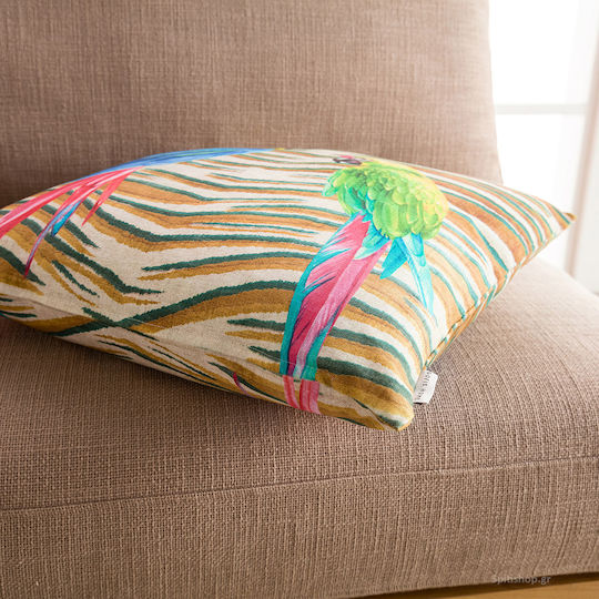 Gofis Home Dekorativer Kissenbezug Zazu aus 100% Baumwolle 334 43x43cm