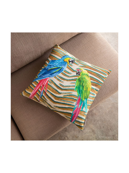 Gofis Home Decorative Pillow Case Zazu Made of 100% Cotton 43x43cm