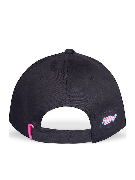 Miku Curved Bill Ανδρικό Jockey Μαύρο