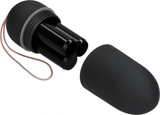 Shots 10 Speed Vibrating Egg Vibrator Egg cu Telecomandă 8cm Negru