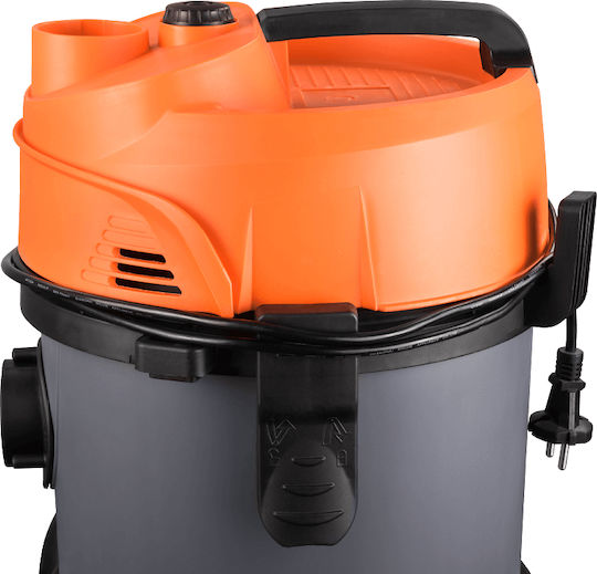 ECG 2120 Staubsauger Flüssigkeiten / Feststoffe 1200W mit Kunststoff Behälter 12Es