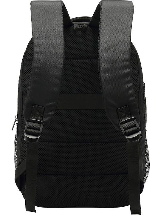 Yenkee YBB 1502 Flashpacker Αδιάβροχη Τσάντα Πλάτης για Laptop 15.6" με Θύρα USB σε Μαύρο χρώμα