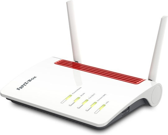 AVM FRITZ!Box 6850 Router Wireless 5G Wi-Fi 4 cu 4 Porturi Gigabit