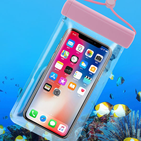 Hurtel Waterproof Αδιάβροχη έως 6.7" Clear / Black