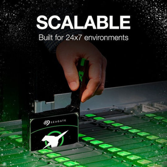 Seagate Exos X18 18TB HDD Hard Drive 3.5" SATA III 7200rpm with 256MB Cache for NAS / Server ST18000NM001J