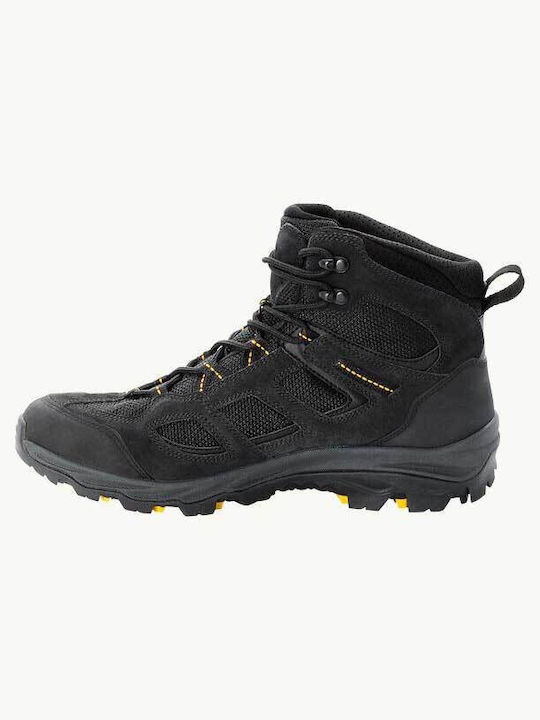 Jack Wolfskin Men's Hiking Boots Waterproof Black