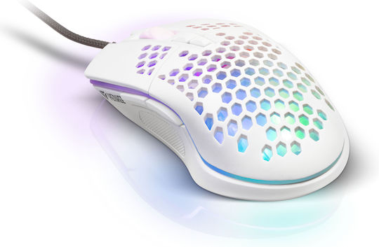 Yenkee Shotgun YMS 3030 RGB Gaming Ποντίκι 6400 DPI Λευκό
