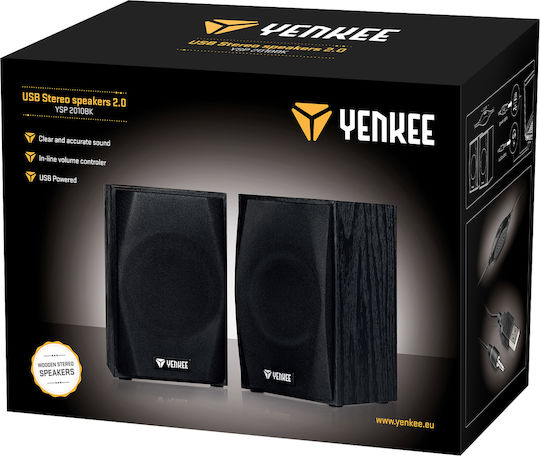 Yenkee YSP 2010BK 2.0 Speakers 5W Black