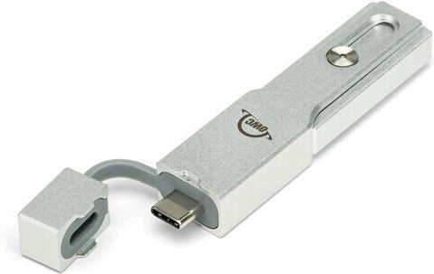 OWC Envoy Pro Mini 1.0TB USB 3.2 SSD Стик с връзка USB-A & USB-C Сребрист