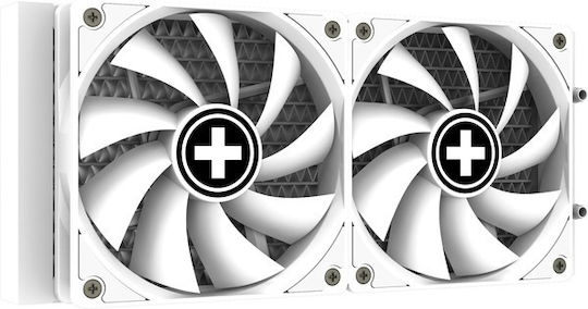 Xilence LiQuRizer LQ240 ARGB Υδρόψυξη AIO CPU με 2 Ανεμιστήρες 120mm Λευκή