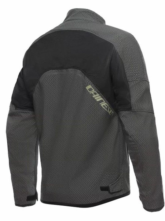 Dainese Ignite Air Tex Men's Jacket 4 Seasons Camo-Gray / Black / Fluo Red