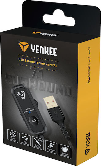 Yenkee YUA 100 External USB 7.1 Sound Card