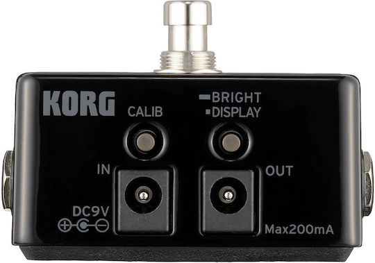 Korg Χρωματικό Κουρδιστήρι Pitchblack X σε Μαύρο Χρώμα