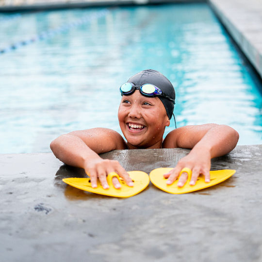 Finis Manta Swimming Hand Paddles Yellow