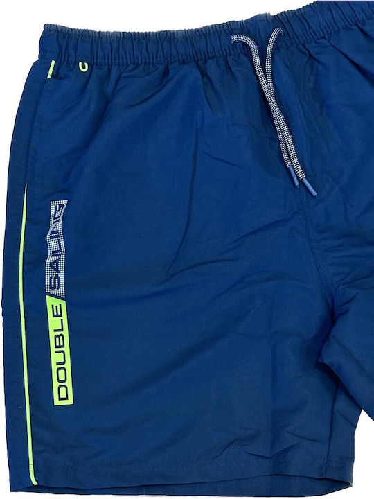 Costum De Baie Bărbați Pantaloni Scurți Albastru Marin