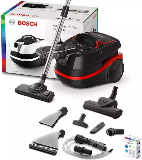 Bosch Staubsauger Flüssigkeiten / Feststoffe 2100W mit Kunststoff Behälter 5Es