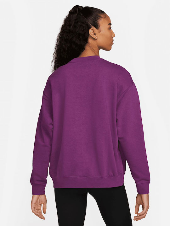 Dri-Fit Get Fit Γυναικείο Φούτερ Violet