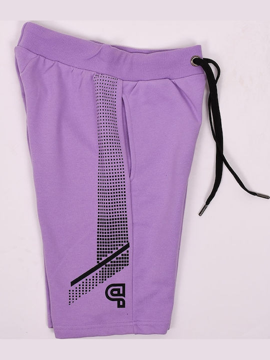 Men's Athletic Shorts Purple