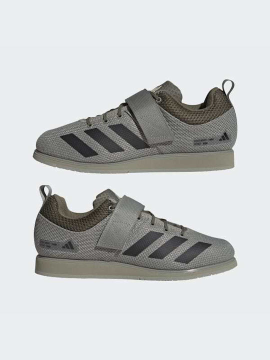 Powerlift 5 Αθλητικά Παπούτσια Crossfit Silver Pebble / Core Black / Olive Strata