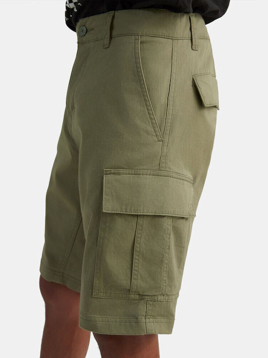 Pantaloni Scurți Bărbați Sport Kaki
