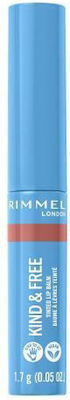 Rimmel Kind & Free Lip Balm με Χρώμα 002 Natural Apricot 4gr