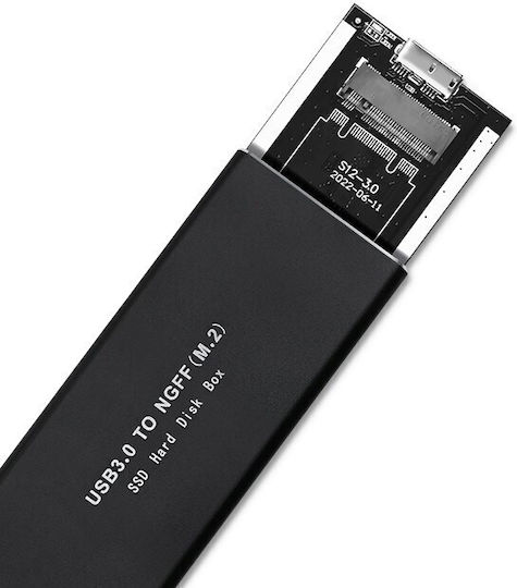 Qoltec Θήκη για Σκληρό Δίσκο M.2 SATA III με σύνδεση USB 3.0 / USB 3.1