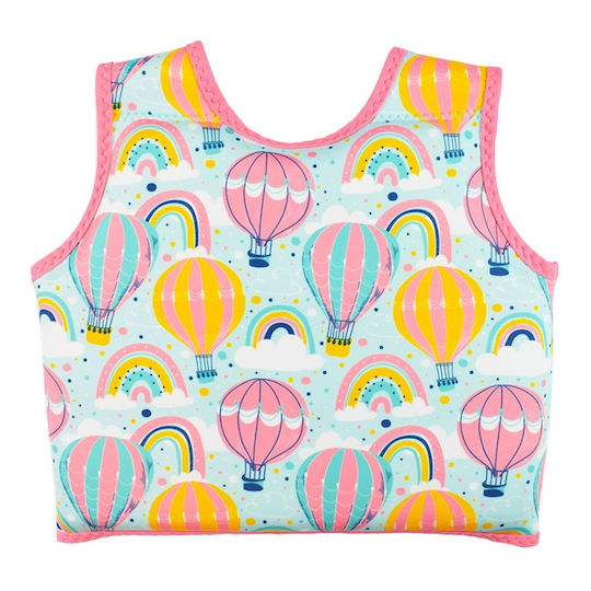 Splash About Vestă de Înot pentru Copii Veste de salvare pentru copii Roz Over the Rainbow