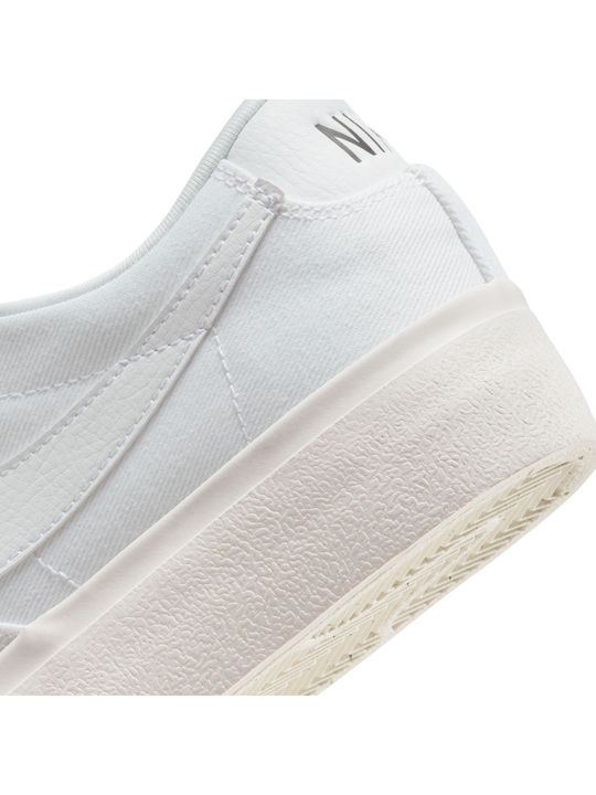 Blazer Low '77 Jumbo Дамски Плоски Маратонки White / Sail / Black