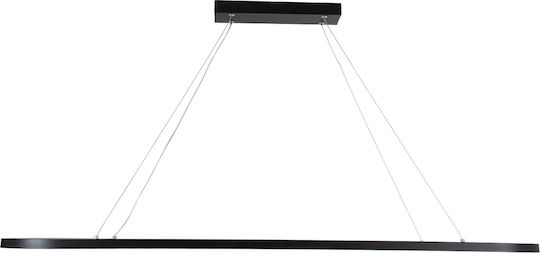 GloboStar Bolivar Висящо Осветително Тяло Черен 120x30см.