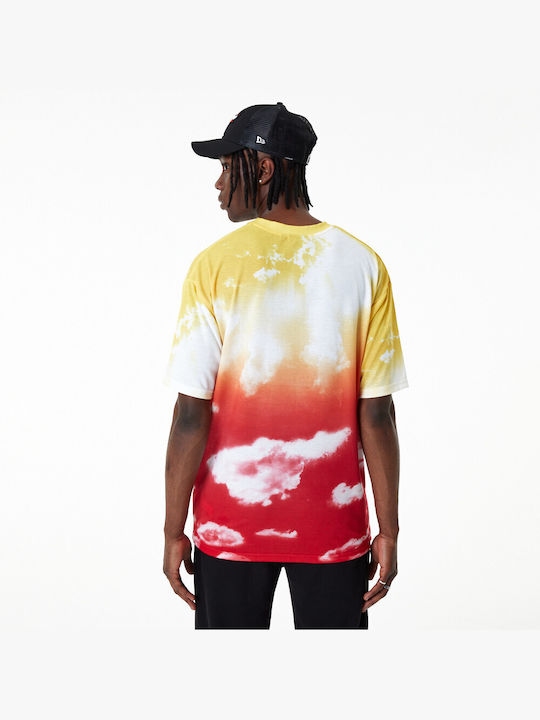 New Era Men's Athletic T-shirt Short Sleeve Multicolour