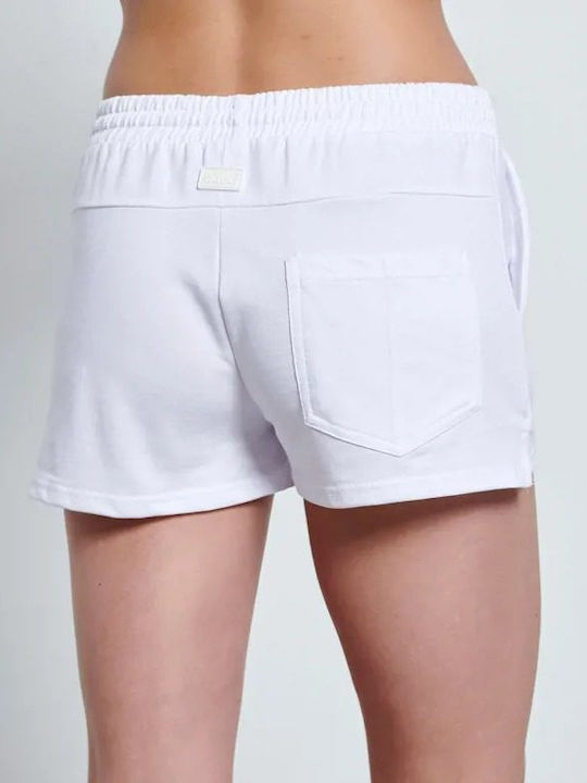 BodyTalk Women's Sporty Shorts White