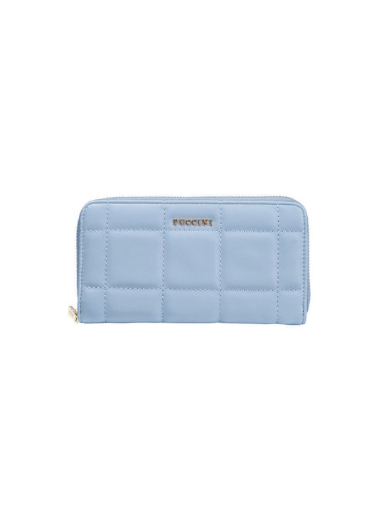 Puccini Large Women's Wallet Light Blue