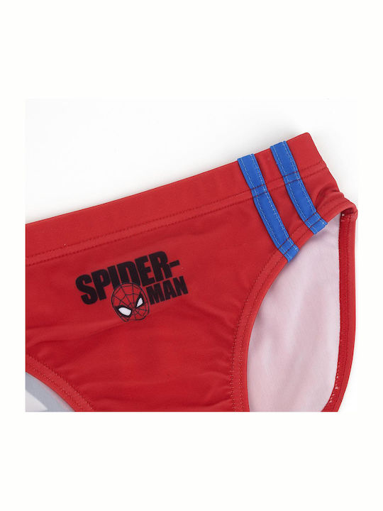 Cerda Spiderman Παιδικό Μαγιό Σλιπ Κόκκινο