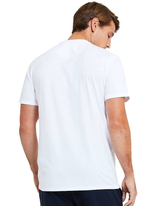 U.S. Polo Assn. Herren T-Shirt Kurzarm Weiß