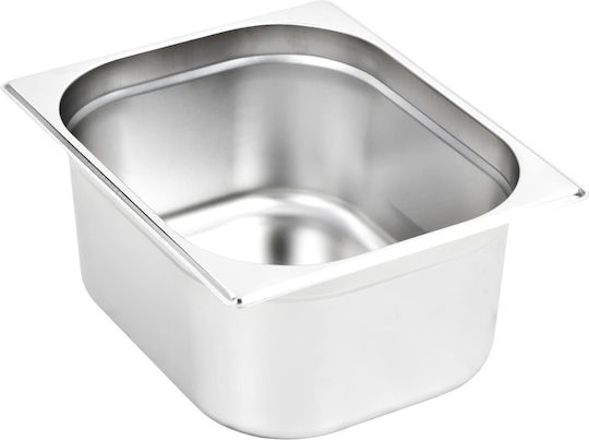 vidaXL Σκεύος Gastronorm Ανοξείδωτο GN1/1 με Βάθος 150mm