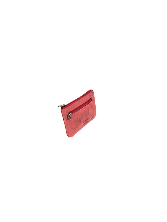 Fetiche Leather 10-266 Δερμάτινο Ανδρικό Πορτοφόλι Κόκκινο