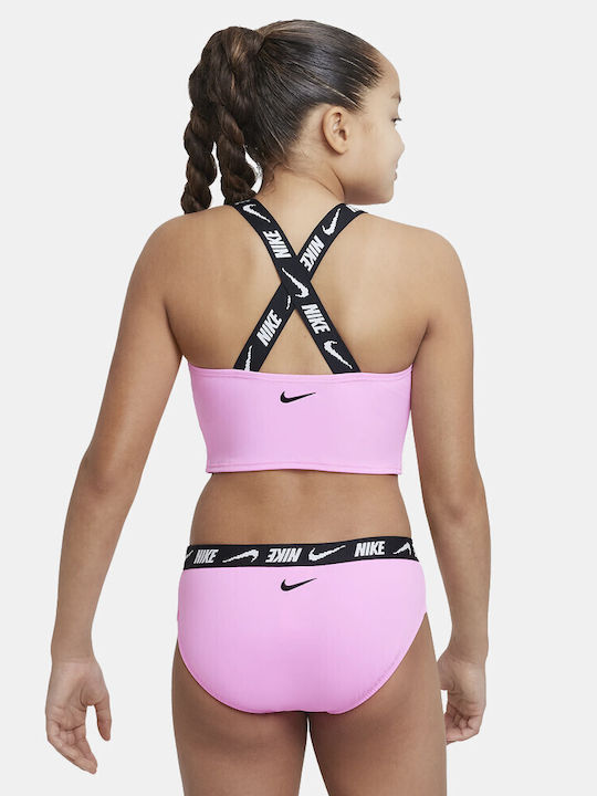Nike Παιδικό Μαγιό Μπικίνι Ροζ
