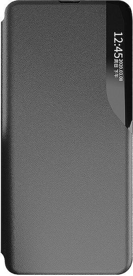 Ancus Smart Flip Buchen Sie Synthetisches Leder Schwarz (Redmi 10A)